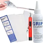Golf Grip Kit for Regripping Golf Clubs | Golf Grip Tape and Solvent Kit | Tape and Grip Solvent Kit, Club Grip Repair Kits, for Golf Repair