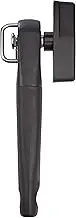 Amazon Basics Safe Cut Can Opener, Black Soft Grip Handle