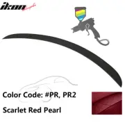 Fit 18-19 Hyundai Sonata OE Style Rear Spoiler ABS Painted #PR Scarlet Red Pearl (for: Hyundai)