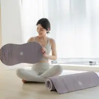 在飛比找蝦皮購物優惠-產地台灣【上市驚喜78折】伊若娜PRO好好練天然橡膠瑜珈墊-