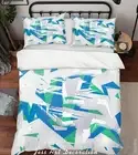 3D Geometry Graphics Pattern Quilt Cover Set Bedding Sets Pillowcases Queen 8