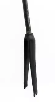 SwishTi Road eBike Fixie TT Cycling 3K Full Carbon Fork 700c 1-1/8"