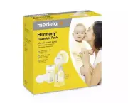 Medela Harmony Essentials Pack Manual Breast Pump Lightweight Portable BPA Free