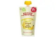 Heinz Simply Custard With Banana 120G Baby Food Pouch 6+ Months Little Treats