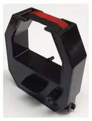 Lathem 400E Time Clock Ink Ribbon Cartridge (VIS6004 Compatible) Black/Red