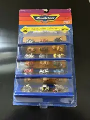 Vintage 1989 Micro Machines Super Deluxe Collection 12 Cars New Sealed