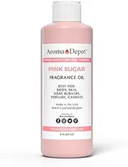 Aroma Depot Pink Sugar 4 oz. Perfume I Skin Oil I Our Interpretation, Premium Quality I Uncut I Fragrance Oil I Scented Oil I Add Aroma to your DIY Projects I Skin Safe