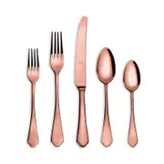 Mepra Dolce Vita Mirror Bronze 5-Piece Place Setting