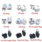 Universal Travel Adapter: UK/US/AU to EU Plug | 2 Pin | Power Socket Converter