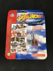 Fleer NFL 3-D Aircraft Models 6/pkg New In Packaging Unopened (Browns)