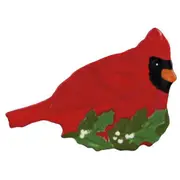 Lang Kitchen Porcelain Spoon Rest Cardinal Bird Cooking