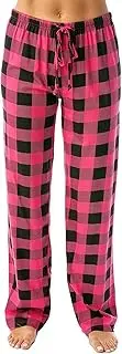 [Generic] Dress Pant Women Plaid Printed Pants Full Length Long Trousers Sports Pants Tall Straight Leg Yoga Pants for Women