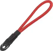 EMSea Anti-scratch Wrist Strap, Soft Comfortable Cotton Core Cord Lanyard for DSLR Camera (Red)