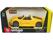 2015 Porsche 918 Spyder Yellow Diecast Model Car 1/24 Bburago