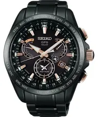 在飛比找Yahoo!奇摩拍賣優惠-SEIKO ASTRON GPS 鈦 衛星太陽能電波腕錶(S