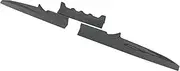 Rear Spoiler Wing | Folding Car Tail Wing Double-Moon Cutter Style - Automotive Exterior Accessories Rear Trunk Cool Decoration for Auto Roof