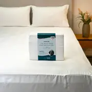 Protect-A-Bed Signature Tencel Tailored Neverslip Sheet Set - White - Double