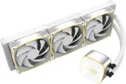 Eskimo Junior - 360mm AIO CPU Liquid Cooler- 3xRGB Squama 2503W White/ USA
