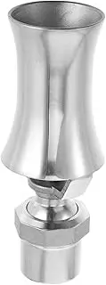 KONTONTY Adjustable Spray Nozzle for Garden Pond Pool Stainless Steel Fountain Head