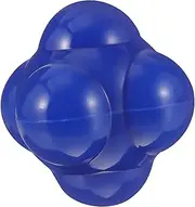 TOGEVAL Hexagonal Reaction Ball for Agility Training Durable Fitness Tool for Hand Eye Coordination and Reflex Improvement for Athletes and Goalkeepers