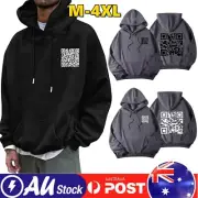 Funny Fu QR Code Hoodie,F*ck You QR Code Hoodie,QR Code Joke Funny Hoodie