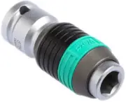 Wera Zyklop ADAPTER 37mm 1/4" Square Drive, Chrome Vanadium Steel *German Brand
