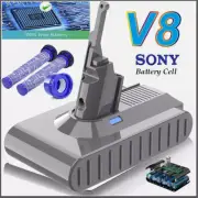 Sony Battery for Dyson V8 SV10 V8 Absolute V8 Animal Motorhead Fluffy & Filter
