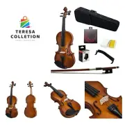 1/2 Size Artist-100 Student Violin Starter Kit with Brazilwood Bow Lightweigh...