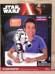 Star Wars Blueprints Papercraft Storm Trooper Building craft Kit new DISNEY
