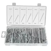 1000pc Cotter Pin Assortment Set 6 Sizes Grab Split Fixings Securing Lock Pins