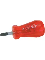 CK Tools HD Classic Stubby Screwdriver PZ1x25mm (T48161)