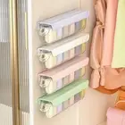 Sock Storage Box Visible Organizer Closet Underwear Socks Compartment Box Stable