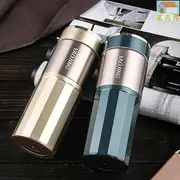 陶瓷保溫杯骨瓷內膽真空杯商務泡茶禮品便攜時尚水杯大容量420ML