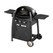 Gasmate Odyssey 3 Burner Trolley BBQ - Black