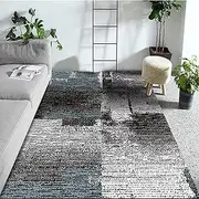 YNAYG Modern Hallway Runner Rug Non Slip Washable Area Rug Floor Carpet for Door Mat Laundry Room Bathroom Entryway, Custom Size