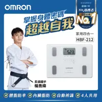 在飛比找momo購物網優惠-【OMRON 歐姆龍】電子體重計/兩點式體脂計 HBF-21