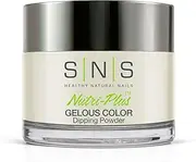 SNS Gelous WW11 Nail Dipping Powder, White Elephant, 43 g