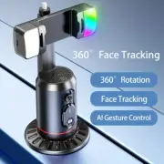 AI Smart Tripod 360° Rotation Auto Face Tracking Gimbal Stabilizer Phone Holder