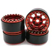 4x alloy beadlock rim wheel for rc hobby car 1/10 HPI Venture FJ Cruiser crawler