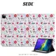 SEDL 清新小紅花 iPad保護套 筆槽保護套 平板保護殼 air mini Pro 10代 11 12.9吋