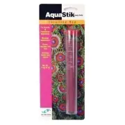 Two Little Fishes Marine Reef Coral Live Rock Putty Aquastick Coralline Red J...