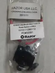 RAZOR E100 V8+ E125 V1+E150 V1+ E175 V1+ SCOOTER RESET BUTTON CIRCUIT BREAKER