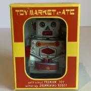 Drumming Robot WIND UP 3" Vinyl Limited Ed Channel C Tot Market NIB Works