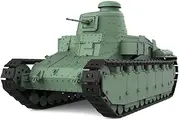 MRY-SFW 1/72 Military Model French Charles D1 Light Tank Armored Car Base War Scene