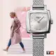 TISSOT 天梭 LOVELY SQUARE動人心弦女裝腕錶/銀/20mm/T0581091103600