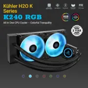 Antec Kuhler K240 RGB All in One CPU Liquid Cooler 3 Yr warranty