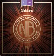 D'Addario Acoustic Guitar Strings Nickel Bronze 11-52
