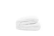 Sheraton Luxury Comfort Waterproof Fitted Mattress Protector for Single Bed WHT