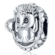 Solid 925 Sterling Silver Lady Flora Pandora Inspired Bead Charm