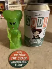 Funko Soda - Winifred Sanderson - CHASE - Translucent GREEN-Hocus Pocus -1/1400